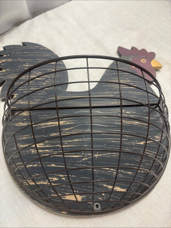 Other - Rooster Wall Basket